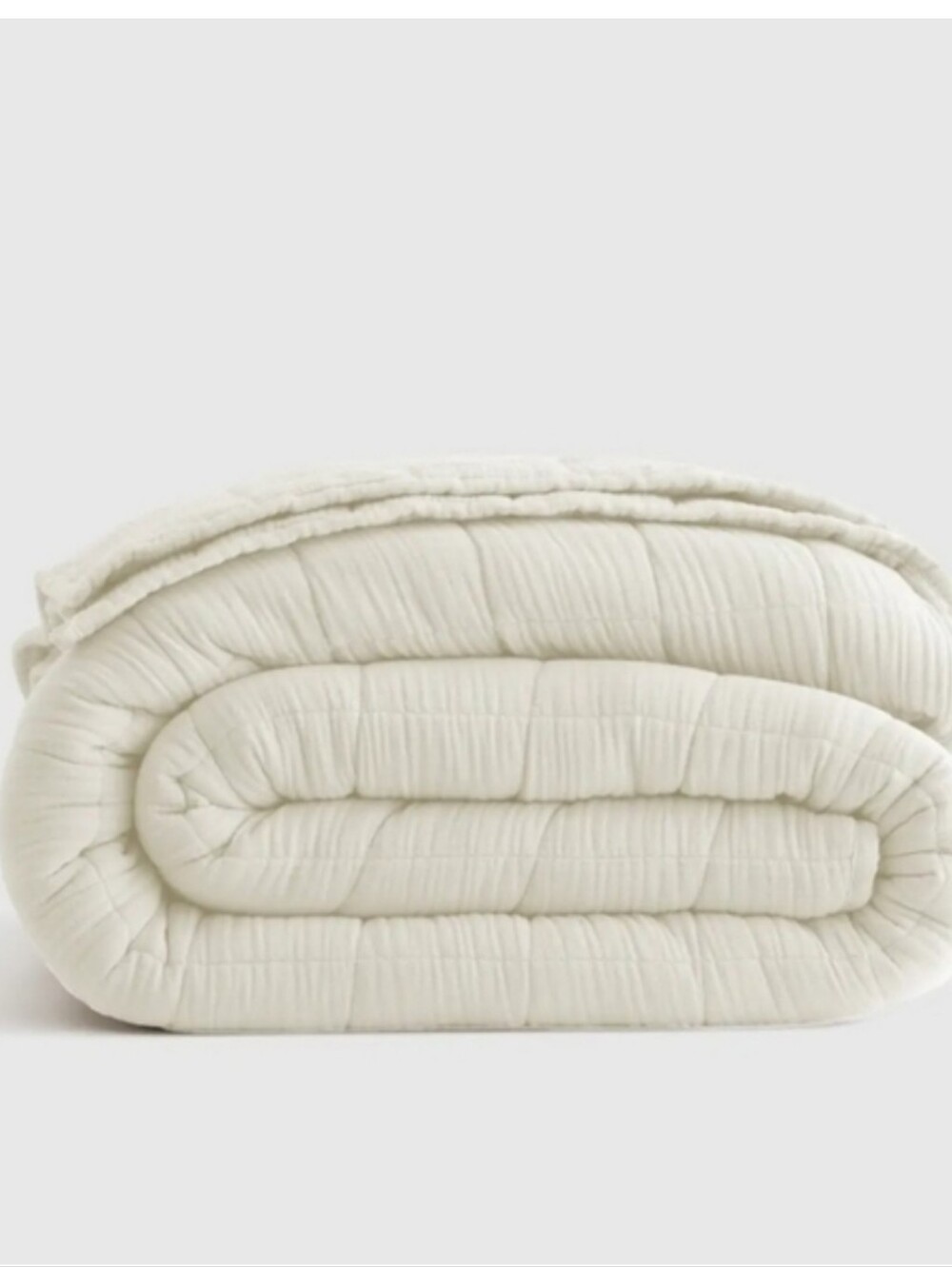 Quince Airy Gauze 100% Organic Cotton Quilt - Undyed